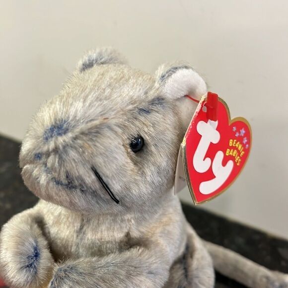 2002 Cheddar the Mouse Ty Beanie Baby . Size 6” - Picture 2 of 9